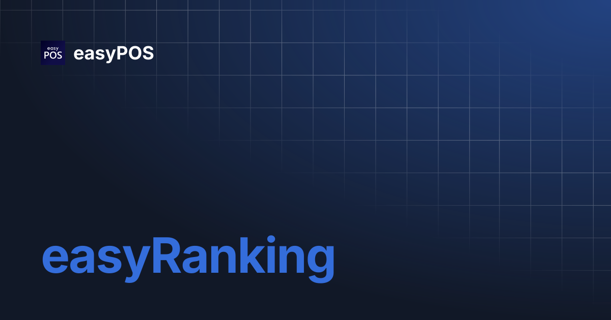 easyRanking | easyPOS